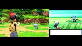 Comparativa en vídeo de Pokémon Diamante Brillante y Perla Reluciente con la versión original