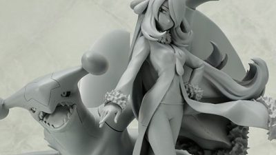 Kotobukiya muestra sus próximas figuras de Cintia y Garchomp y Aura y Torchic