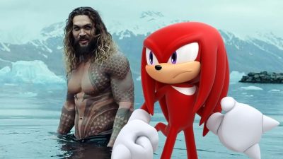 Parecen haber ofrecido a Jason Momoa ser la voz de Knuckles en la secuela de la película de Sonic