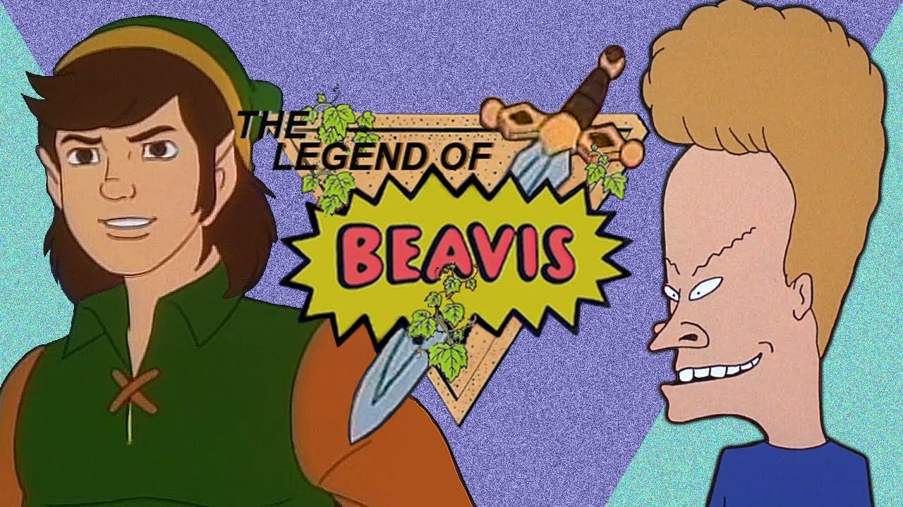 No te pierdas esta original creación que une la serie animada de The Legend of Zelda con diálogos de Beavis and Butt-Head