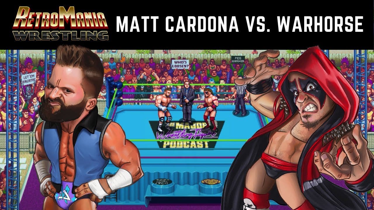Matt Cardona y WARHORSE protagonizan este nuevo gameplay de RetroMania Wrestling