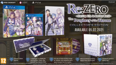 Descubre al impostor en la nueva aventura de Re:ZERO – The Prophecy of the Throne: reserva disponible