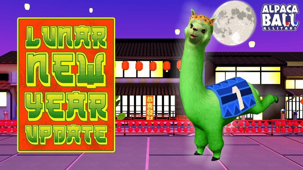 Alpaca Ball: Allstars celebra el Año Nuevo Lunar con esta actualización gratuita