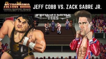 RetroMania Wrestling nos muestra un gameplay del combate entre Jeff Cobb y Zack Sabre Jr.