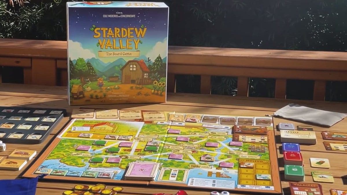 Ya está disponible el juego de mesa oficial de Stardew Valley