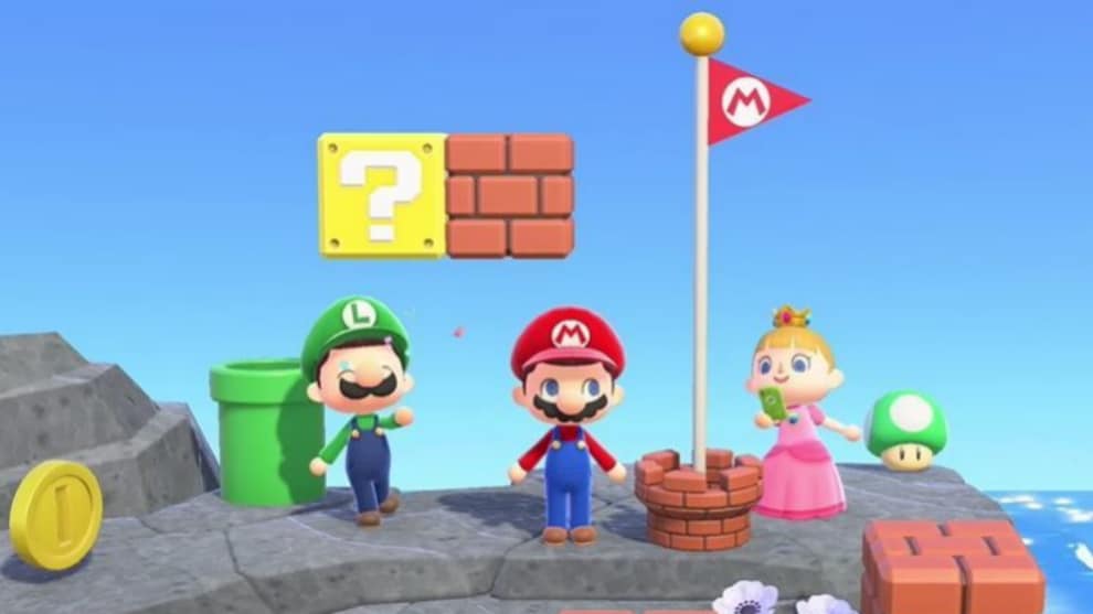 Objetos de Super Mario: cómo conseguirlos, tiempo y precio total en Animal Crossing: New Horizons