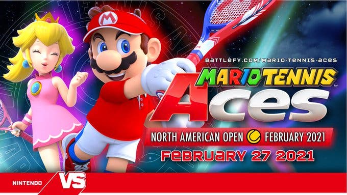 Anunciado un nuevo torneo oficial Mario Tennis Aces North American Open
