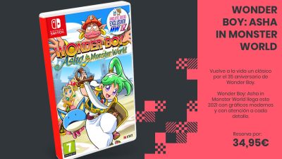 Vuelve a disfrutar de la aventura de Asha con Wonder Boy: Asha in Monster World: reserva disponible