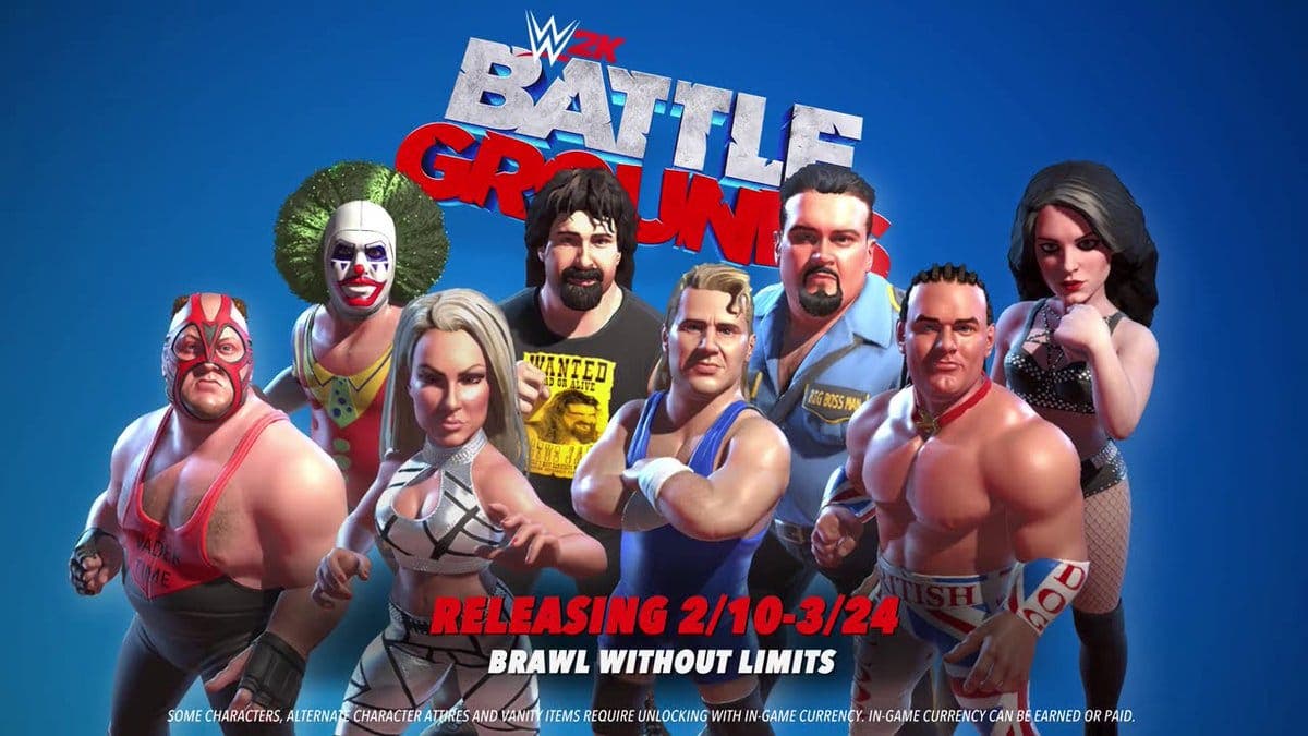 WWE 2K Battlegrounds nos muestra a sus próximos luchadores en este vídeo