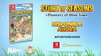 Meridiem Games comparte el tráiler de lanzamiento en español de Story of Seasons: Pioneers of Olive Town