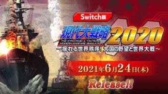 Gendai Daisenryaku 2020: Yureru Sekai Chitsujo! Taikoku no Yabou to Sekai Taisen llegará a Switch el 24 de marzo en Japón