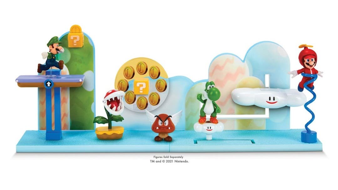 JAKKS Pacific anuncia este set de juguetes de Super Mario que saldrá a la venta en otoño