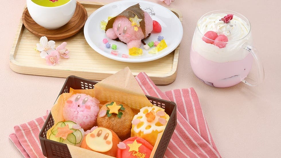 Kirby Café anuncia un nuevo menú llamado “Picnic de primavera” con artículos por tiempo limitado en Japón