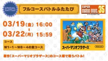 Super Mario Bros. 35 anuncia una nueva batalla especial para este viernes