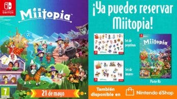 Estos son los regalos por reservar Miitopia en tiendas españolas