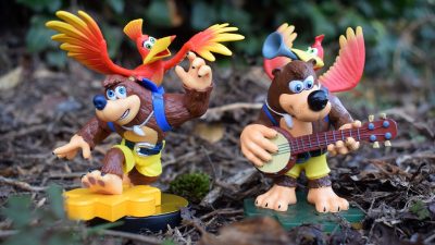Rare compara las figuras amiibo y Totaku de Banjo-Kazooie y así han reaccionado los fans