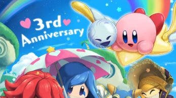 Kirby Star Allies celebra su tercer aniversario con este arte oficial