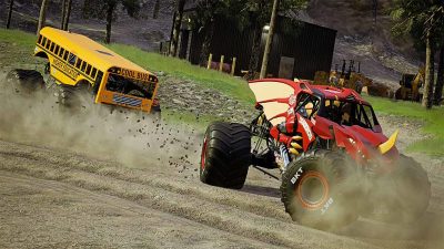Monster Jam: Steel Titans 2: Otro vistazo al juego corriendo en Nintendo Switch