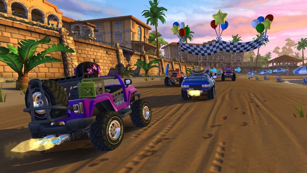 Beach Buggy Racing 2: Island Adventure: Mira cómo luce en Nintendo Switch con este gameplay