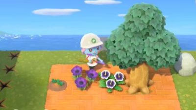 Este bug nos permite plantar cosas imposibles en Animal Crossing: New Horizons