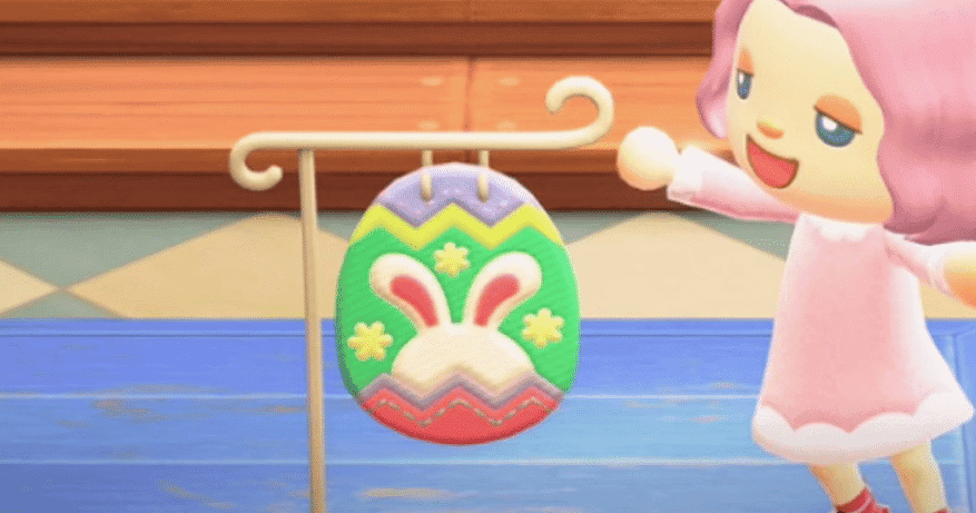Un vistazo en vídeo a los nuevos objetos de la Caza del Huevo de Animal Crossing: New Horizons