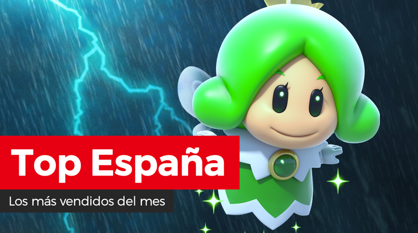 6 de los 10 juegos más vendidos del pasado mes de mayo en España fueron de Nintendo Switch