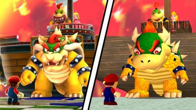 Recrean Super Mario Galaxy al estilo de Nintendo 64