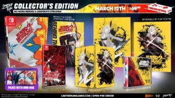 No More Heroes 1 y 2 confirman lanzamiento en formato físico y de coleccionista para Nintendo Switch