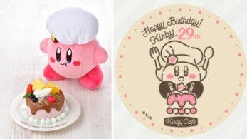 Mira los adorables productos con los que los Kirby Cafés de Japón celebrarán el 29º aniversario de la franquicia