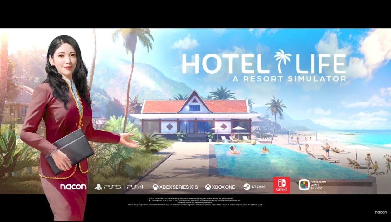 Anunciado Hotel Life – A Resort Simulator para Nintendo Switch: disponible el 26 de agosto