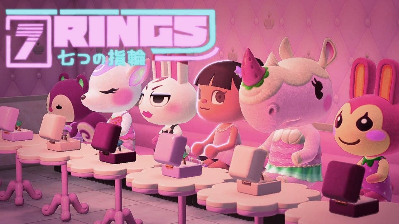 “7 Rings” de Ariana Grande ha sido recreado en Animal Crossing: New Horizons