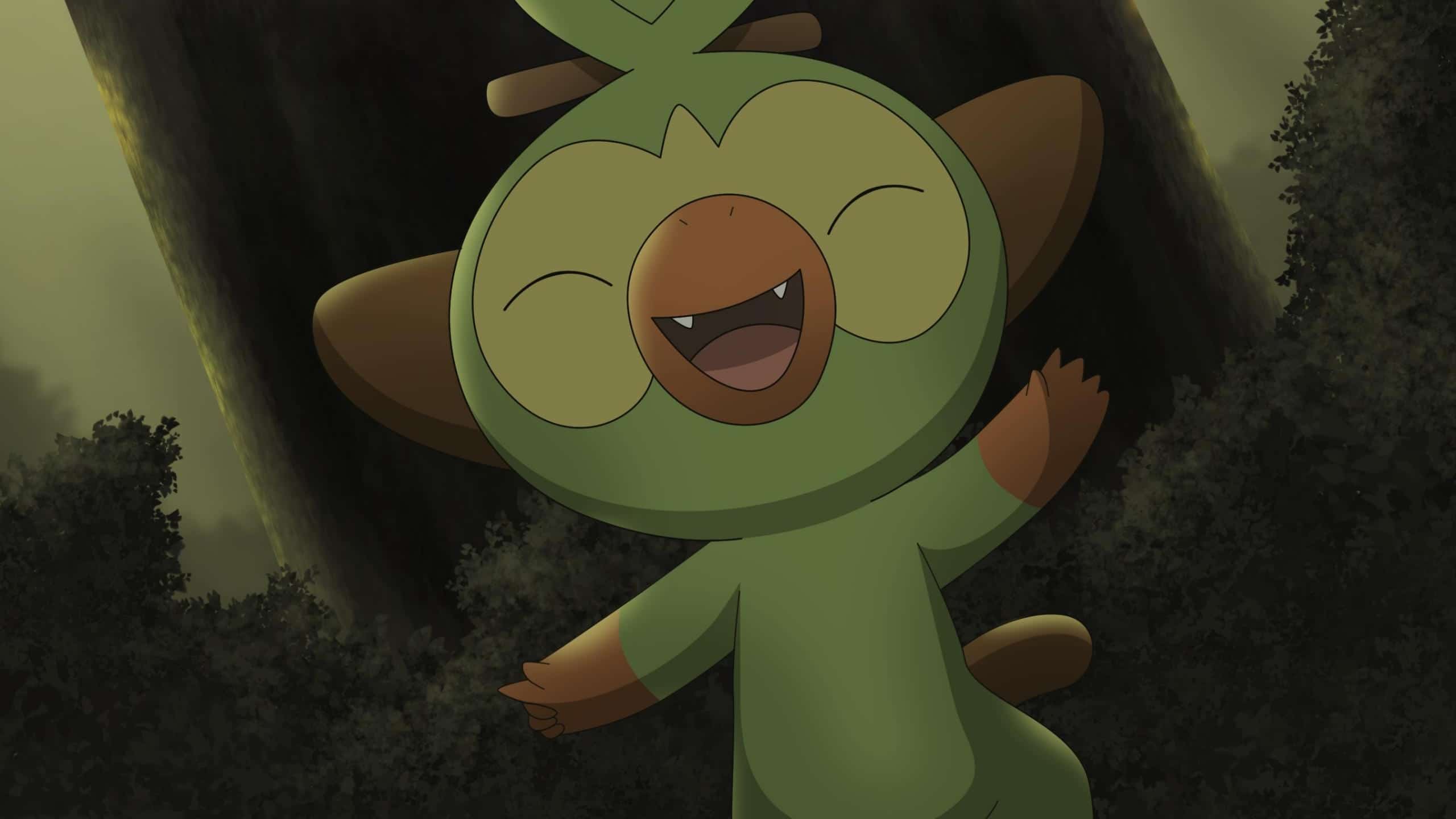 Grookey confirma peluche oficial Pokémon de Build-A-Bear