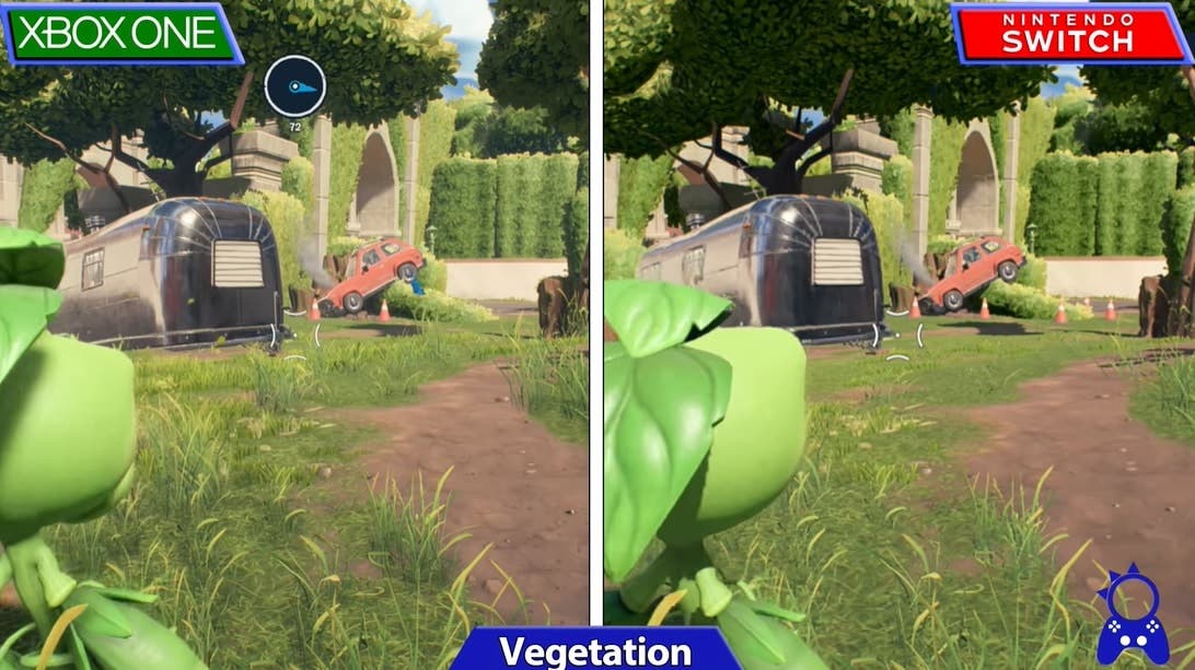 Comparativa en vídeo de Plants vs. Zombies: La Batalla de Neighborville: Xbox One vs. Nintendo Switch