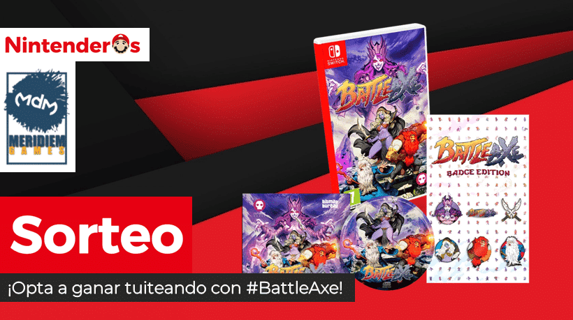[Act.] ¡Sorteamos una copia de Battle Axe – Badge Edition para Nintendo Switch!