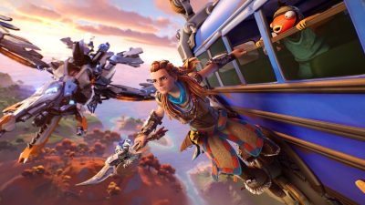 Primer vistazo a los contenidos de Aloy de Horizon Zero Dawn en Fortnite