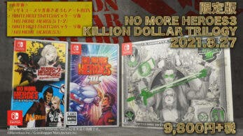 No More Heroes Killion Dollar Trilogy Edition saldrá a la venta el 27 de agosto en Japón