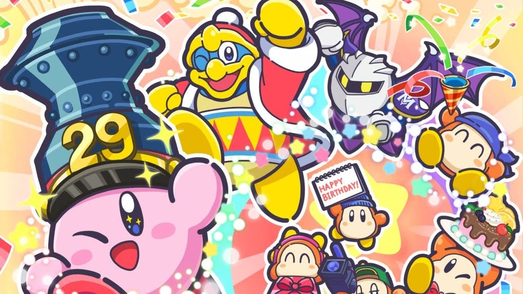 Kirby celebra su 29º aniversario con este arte especial