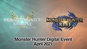 Cuándo y cómo seguir el nuevo directo Monster Hunter Rise & Monster Hunter Stories 2 Digital Event