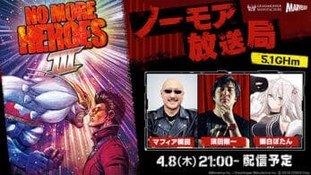 Anunciado un nuevo directo oficial de No More Heroes III con Goichi Suda para este 8 de abril
