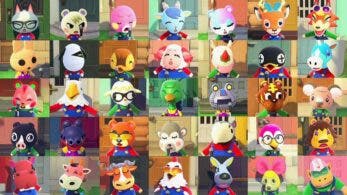 Vídeo: 35 vecinos de las 35 especies de Animal Crossing cantan al 35º aniversario de Super Mario