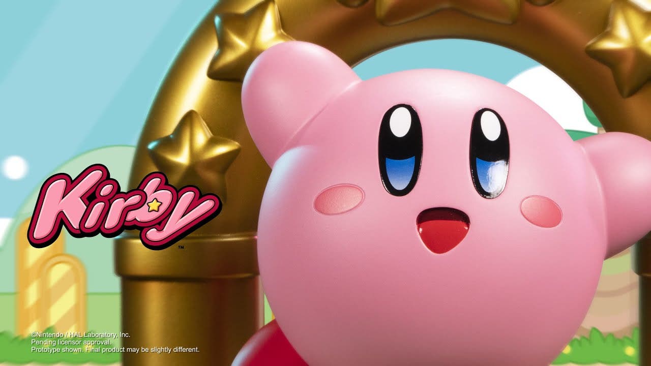 Nuevo vídeo de la figura Kirby and the Goal Door de First 4 Figures