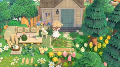 Vídeo demuestra que es posible una genial decoración en Animal Crossing: New Horizons sin usar terraforming