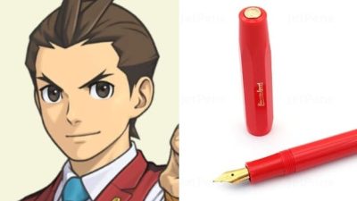 Imaginan a los personajes de Ace Attorney como bolígrafos y el resultado sorprende