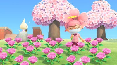 A los gatos reales parecen encantarles los pétalos de cerezo de Animal Crossing: New Horizons: este vídeo lo demuestra