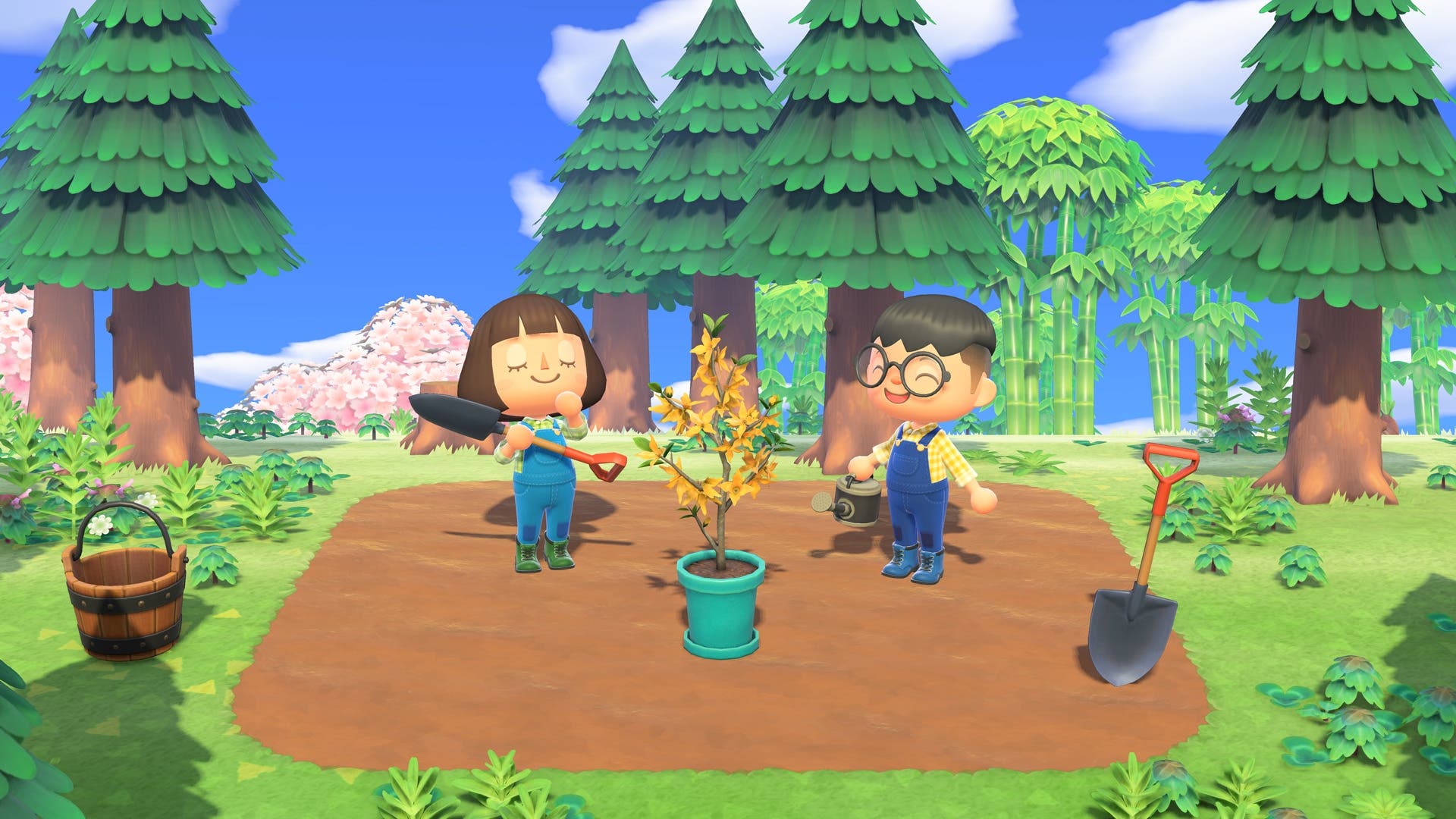 Así celebra Animal Crossing: New Horizons el Día del Árbol