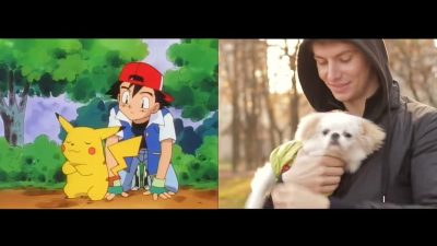 Recrean la intro del anime de Pokémon usando solo imágenes de archivo