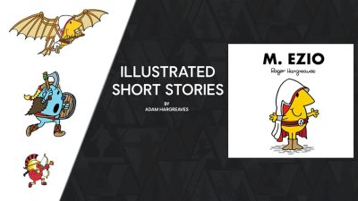 Ubisoft lleva el lore de Assassin’s Creed a otro nivel en su colaboración con los libros de Mr. Men & Little Miss