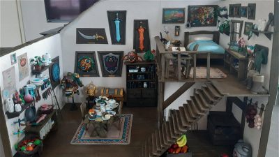 No te pierdas esta recreación en miniatura de la casa de Link en The Legend of Zelda: Breath of the Wild realizada por un fan