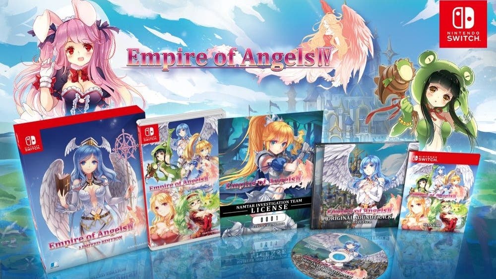 Empire of Angels IV ha sido anunciado para Nintendo Switch