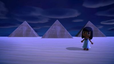 Ya puedes visitar este espectacular oasis egipcio en Animal Crossing: New Horizons